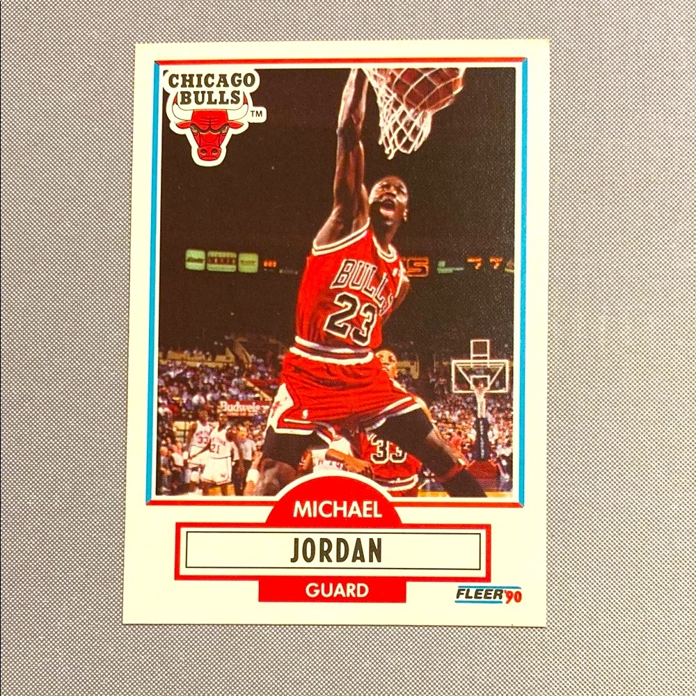 Iconic Michael Jordan Basketball Card